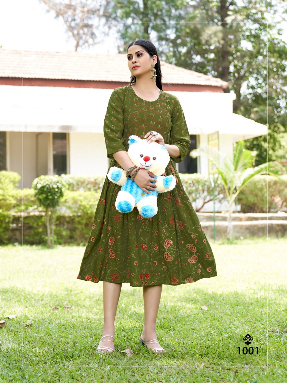 Lipika 7 Feeding Top Regular Wear Rayon Printed Kurti Collection